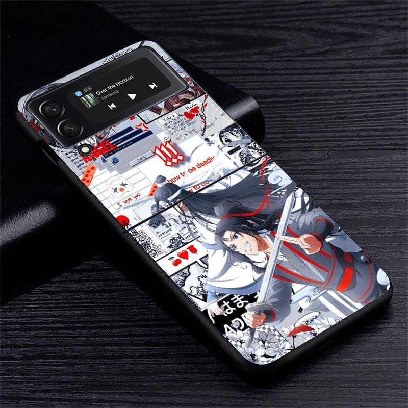 Mo Dao Zu Shi MDZS Манга Чехол для телефона Z Flip 7 Для Samsung Z Flip 6 5 4 3 5G Galaxy ZFlip7 ZFlip4 ZFlip5 ZFlip6 ZFlip3 Чехол для телефона