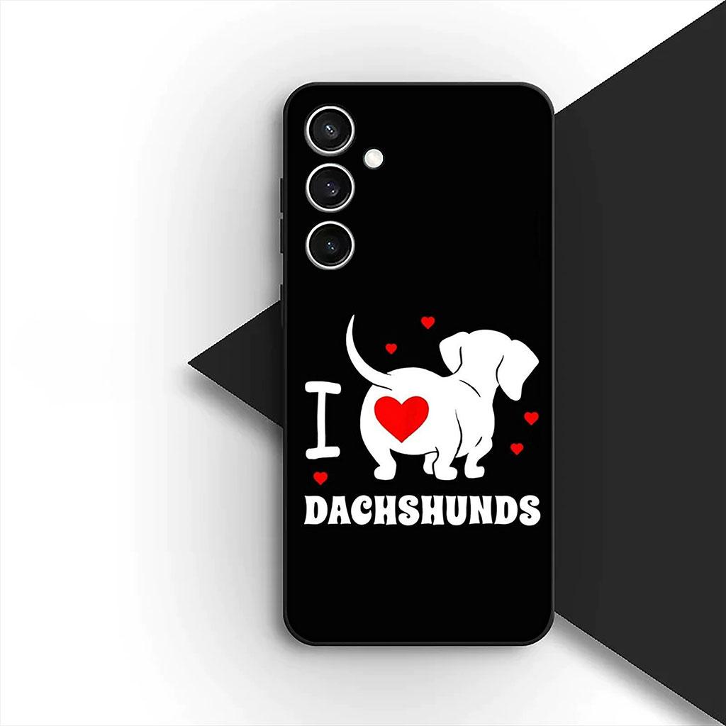 Yorkshire Terrier Yorkie Dachshund Dog Phone Cover Case for OPPO A18 A16 A80 A40 A17 A15 A38 A78 A79 A54 A57 A58 A60 4G 5G