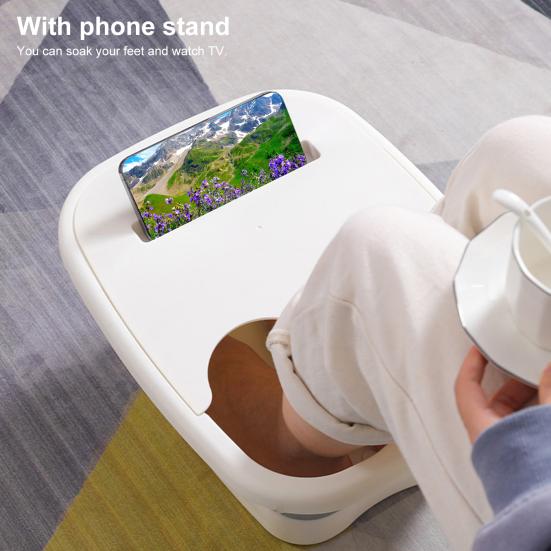 Складной поднос для ног для бассейна, складная ванна для ног, портативная ванна для ополаскивания ног, аксессуары для бассейна