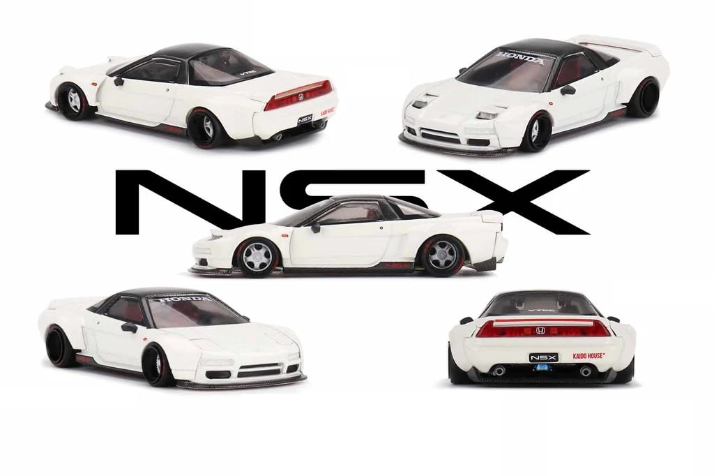 MINI GT коллекционная литая модель автомобиля Honda NSX Kaido Works V2 White Limited Edition литая модель автомобиля Kaido House KHMG148 1/64