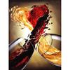 5D DIY Diamond Painting Red Wine Glass Diamond Embroidery Full Set Cross Stitch Kits Home Decor Gifts