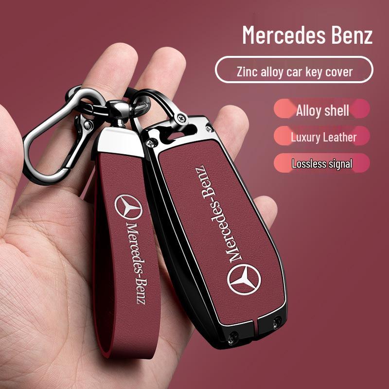 Mercedes High-End Key Case for E300L, C260L, GLC, A200L, GLB, GLE