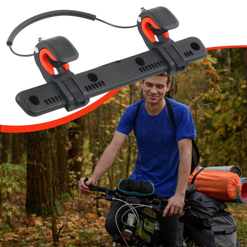 Пряжка для боковой сумки велосипеда, регулируемая на 360 градусов, пряжка для боковой сумки для багажа, оборудование для езды на мотоциклах, велосипедах, багажная полка для седла
