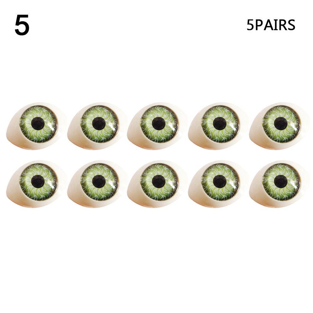 5 пар DIY Кукольный глаз 12x16мм Аксессуары для глаз Новые Поделки для изготовления кукол DIY BJD кукла