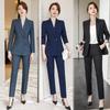 Women's High-End Korean Style Blazer Suit - Professional Workwear for Autumn/Winter