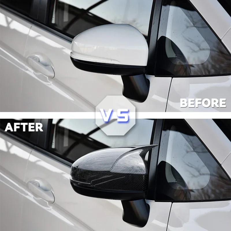 For Honda Fit Jazz Shuttle GK5 2014-2018 2019 2020 Car Wing Door Side Mirror Cap Shell House Outside Rearview Mirror Cover Lid