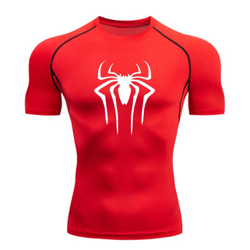 New Compression Shirt Men Fitness Gym Super Hero Sport Running T-Shirt Rashgard Tops Tee Quick Dry Short Sleeve T-Shirt for Men