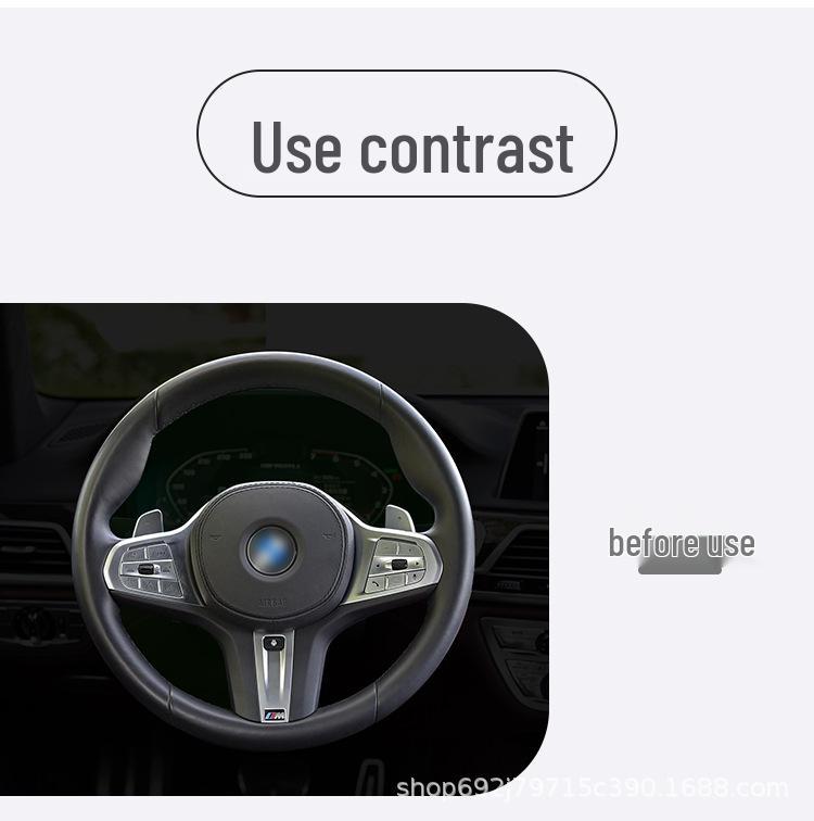Наклейка на руль из углеродного волокна T-Carbon для BMW G20, 5 и 7 серий, Рамка для кнопок, Декорация интерьера