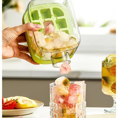 Форма для льда с соломинкой, пищевая, 2-в-1, форма для прессования льда, бутылка для ледяных напитков, силиконовая форма для льда, чашка для напитков на открытом воздухе