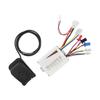 DC24V 500W Brushed Speed Controller with Throttle Pedal Kit for Electric Bike Scooter