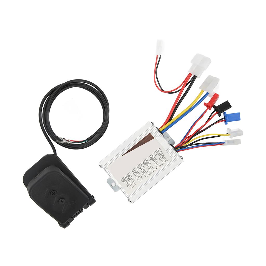 DC24V 500W Brushed Speed Controller with Throttle Pedal Kit for Electric Bike Scooter
