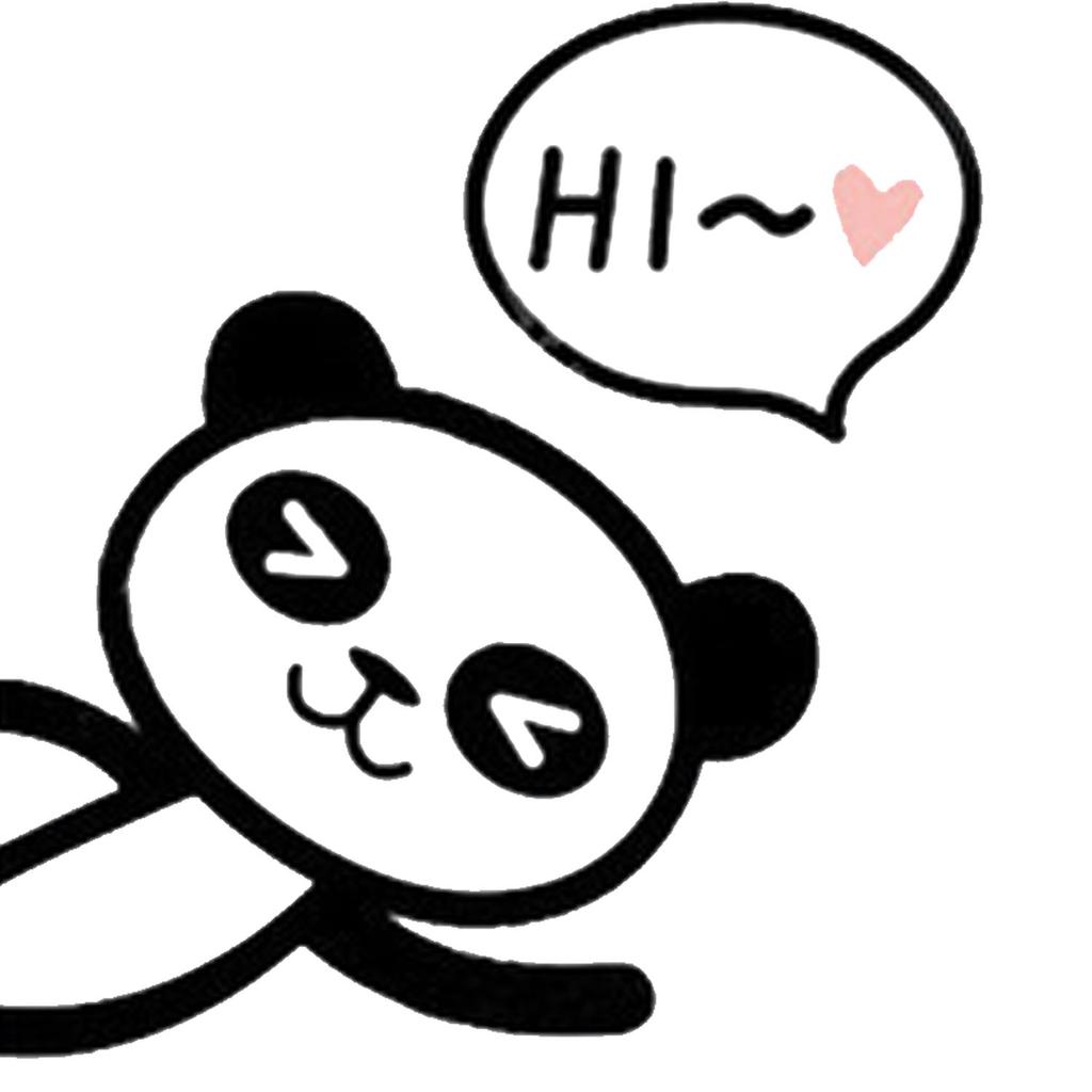 Наклейка Muralist Creative Notebook Спальня Панда Съемная Наклейка На Стену Наклейка Выключатель