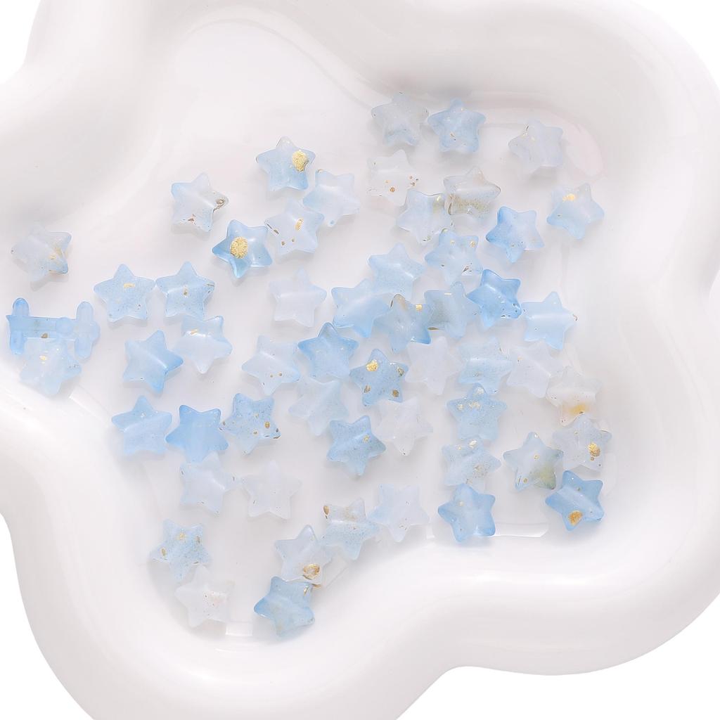 50Pcs Acrylic Star Beads For DIY Necklace Bracelet Earrings Jewelry Making Craft Accessories