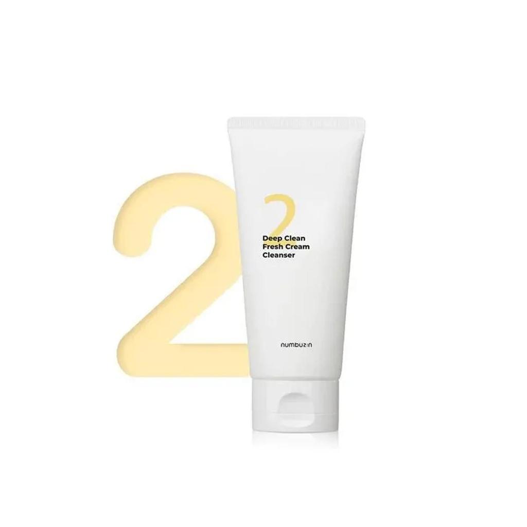 NUMBUZIN Нет. 2 Очищающий крем для глубокой очистки Fresh Cream Cleanser 120 мл Товары с истекающим сроком годности 20260902