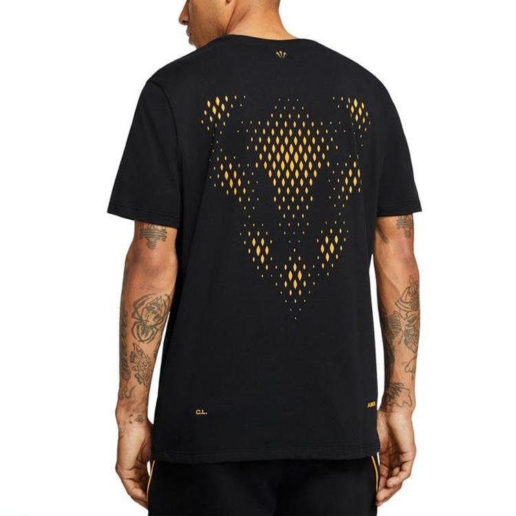 Nike X NOCTA Повседневная мужская футболка с коротким рукавом Drake 'Черная' DA3936-010