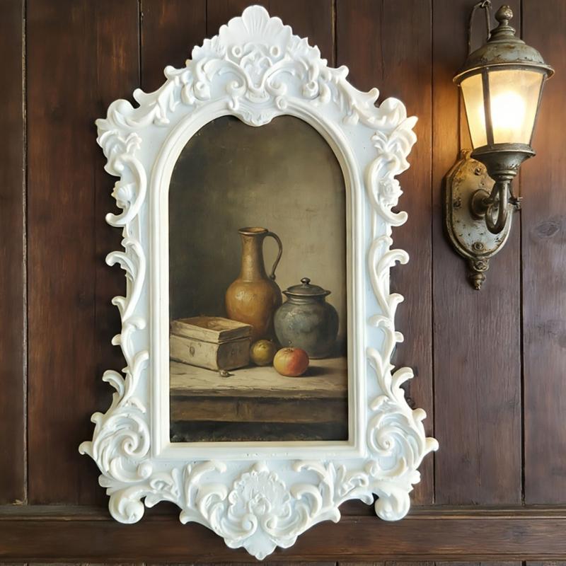 Художественные Резные Миниатюрные Фоторамки Для DIY Кукольных Домиков, Декора И Поделок