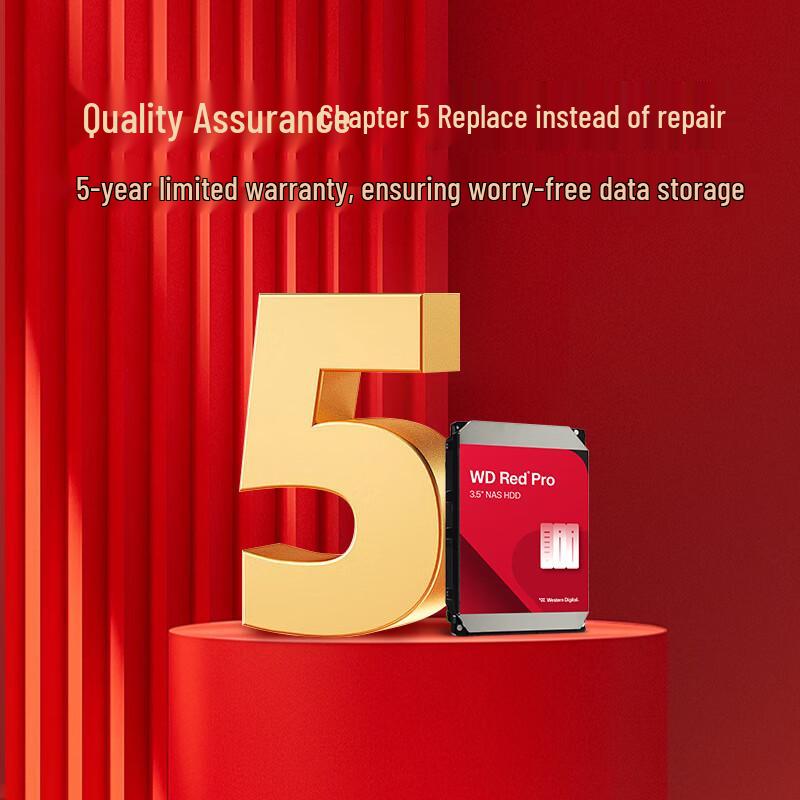 WD Red Pro NAS Hard Drive 22TB