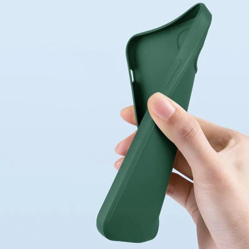 Чехол для OnePlus 12 OnePlus 11 12 10 PRO 9RT Жидкий силиконовый чехол для One Plus ACE Racing 2 Pro Чехлы из ТПУ Противоударный защитный чехол для задней панели телефона