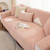 Weave Cotton Soft Linen Sofa Towel Solid Color Couch Cushion Comfortable Non Slip Sofa Towel Versatile Living Room Settee Cloth