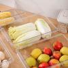 Pull-out Fridge Drawer Organizer Storage Box Large Capacity Easy Installation Transparent Refrigerator