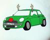 Plush Reindeer Antlers & Nose Car Decoration – Christmas Set, 43.5cm, Universal Fit