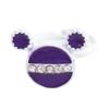 [R8390] - Children's Ring 'Le Monde De Coralie' Purple (Mickey) - 16x14mm