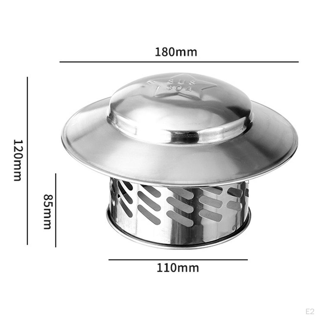 Крышка дымохода дождевой дымоход камин открытый для горшков защитный кожух трубы