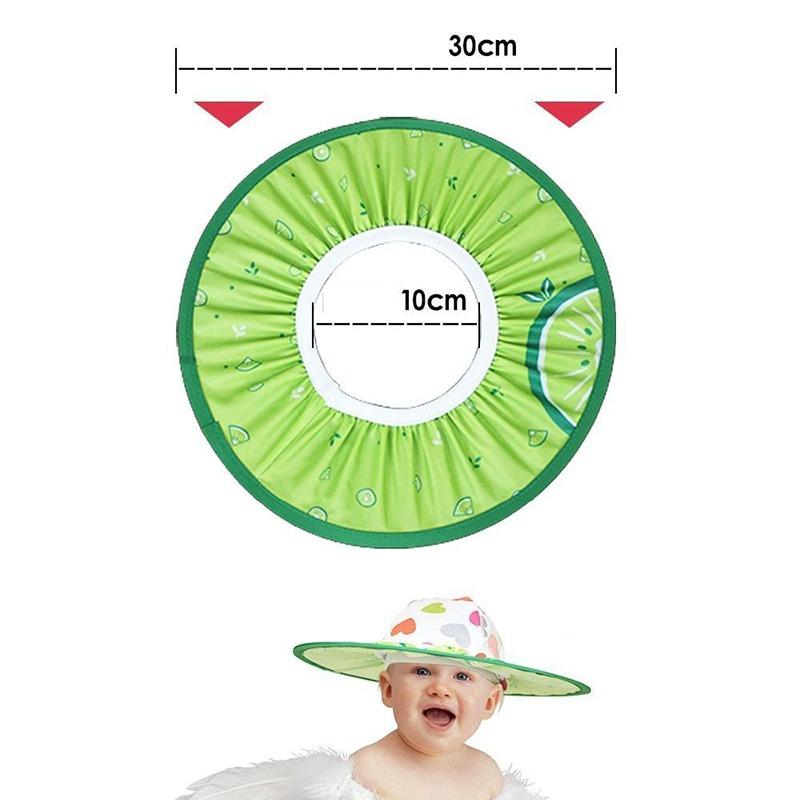Защитный козырек для душа для девочек, шапочка для купания, детская шапочка для шампуня