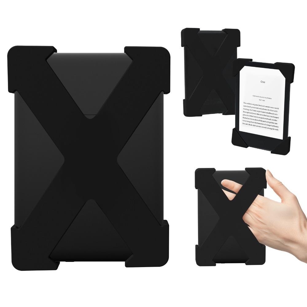 Держатель с ручкой из искусственной кожи для Kindle Paperwhite/Kobo/Voyaga/Pocketbook/Tolino для использования в руках