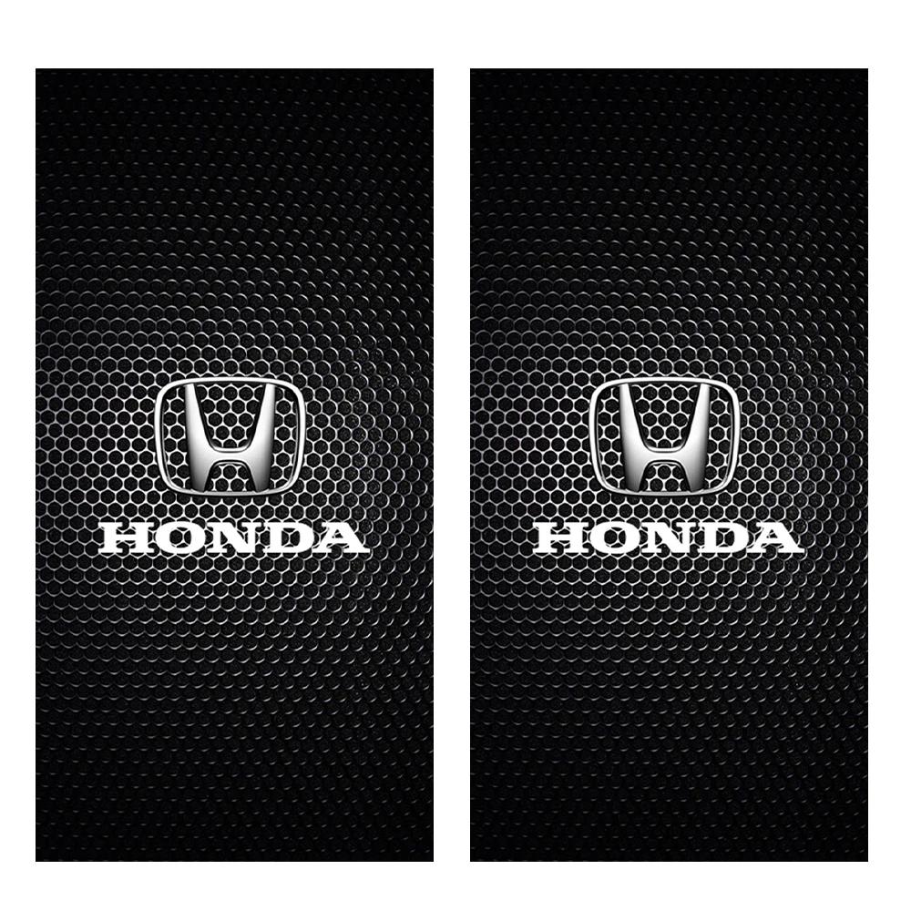 Car B Pillar Stickers 2PCS Anti-Scratch Scratch Cover Window Trim Decal for Honda Civic Type R Accord CR-V Fit HRV Auto Parts ajt256