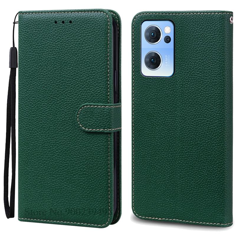 Чехол Reno7 для OPPO Reno 7 4G, мягкий силиконовый чехол-кошелек из кожи, флип-чехол для OPPO Reno 7 5G, чехол для телефона Reno 7 Pro 5G, чехол Funda