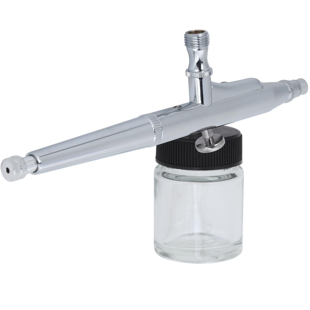 20 мл Аэрограф Двойного Действия Гравитационный Краскопульт Распылитель Краски Игла 0,2 мм 0,3 мм 0,5 мм