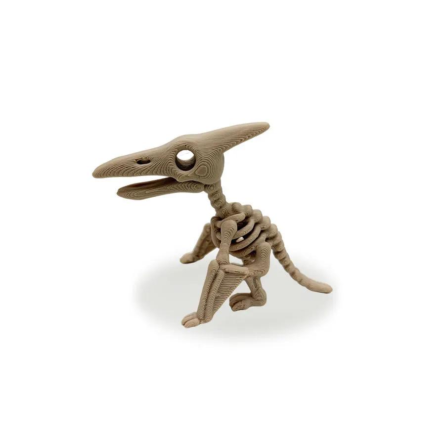 8cm 3D Printed Skeleton Animals Halloween Desktop Ornament Joints Movable Animals Living Room Home Office Craft Christmas XXL