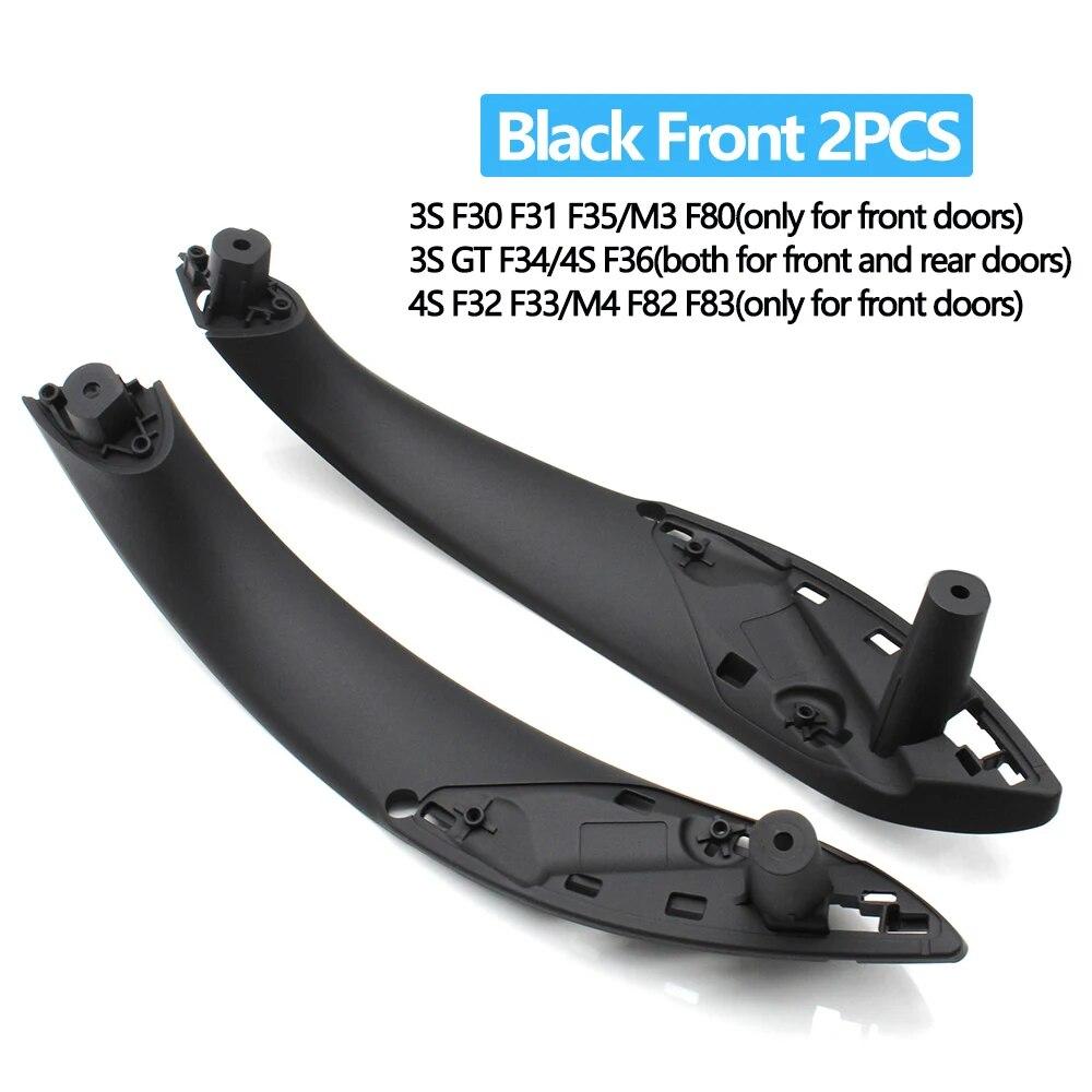 Car Left Right Door Inside Pull Handle Panel Trim For BMW 3 4 Series M3 M4 F30 F31 F32 F33 F34 F35 F36 F80 F82 F83 2012-2018