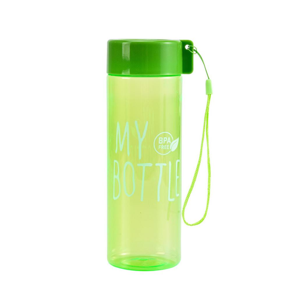 Веревка-слинг Красочный стакан для воды MY BOTTLE С крышкой для стакана Прозрачный Портативный Универсальный Стакан для сока Подарочные стаканы