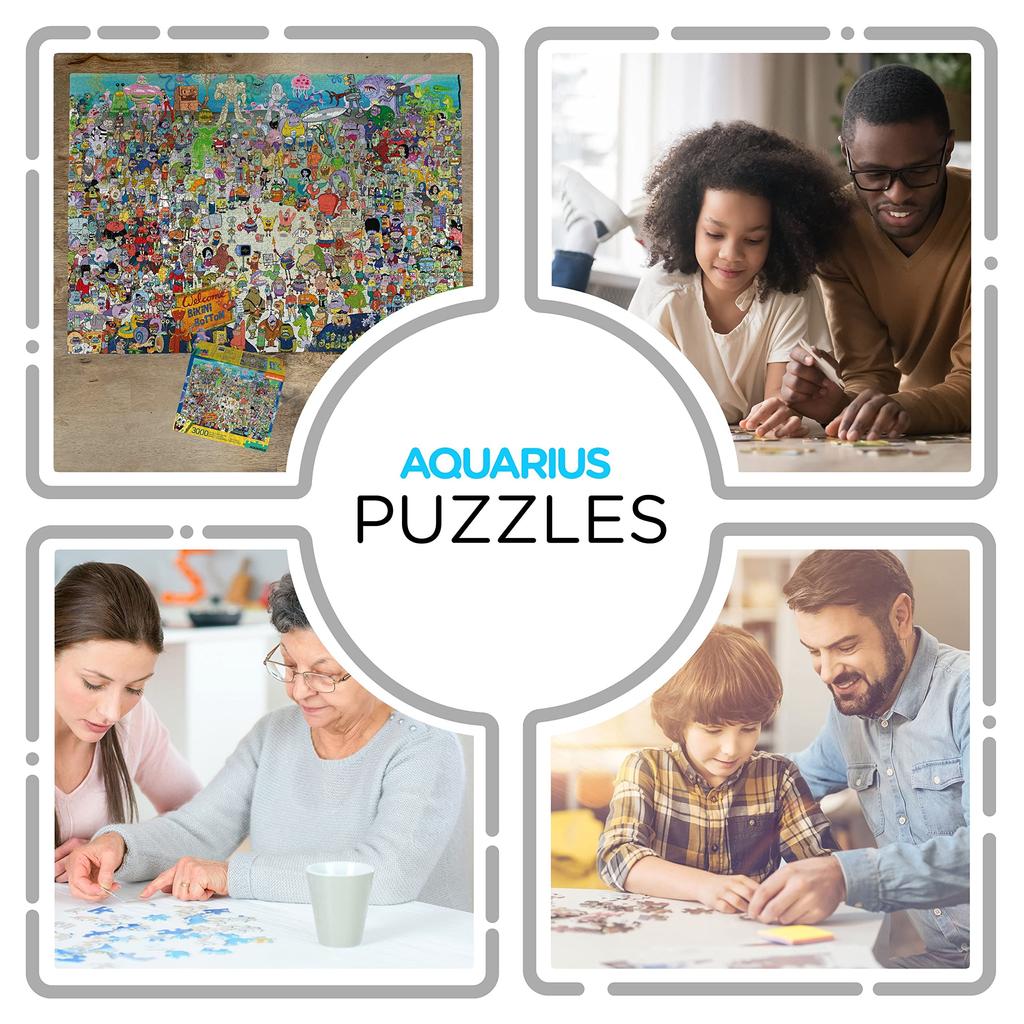 Nickelodeon SpongeBob Square Pants Cast 3000 Piece Jigsaw Puzzle [Предмет]