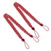 Practical Hold Simple Curtain Holder Rope Satin Voile Strap Tie Backs Braided Tiebacks