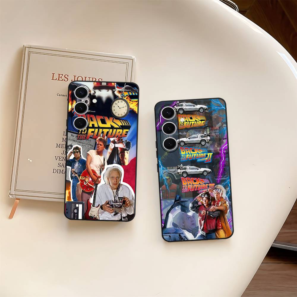Чехол для телефона 'Назад в будущее' B-Back To The F-Future для Samsung S 24 Fe 25 Ultra Plus 20 Lite 21 30 22 23 24 22 Ultra 5G Fundas
