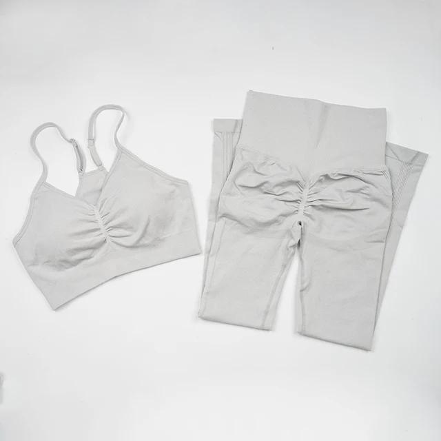 Бесшовный комплект для йоги, женская спортивная одежда для тренировок, спортивная одежда, спортивные костюмы для фитнеса