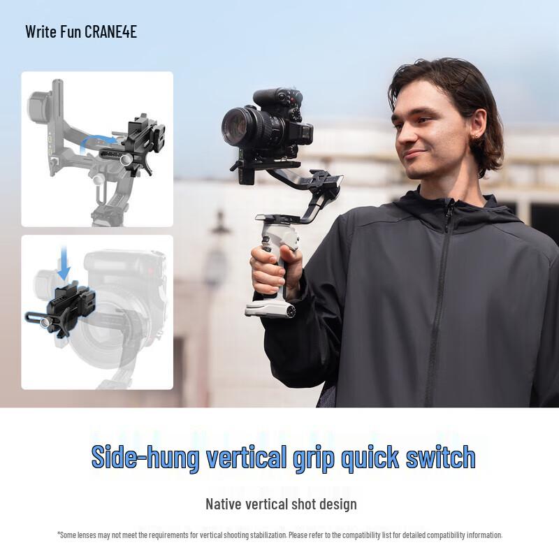 Zhiyun CRANE 4E Handheld Camera Stabilizer Kit