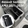 ABS Подлокотник-бокс для хранения на центральную консоль автомобиля для Renault Samsung XM3 2021-2024 Органайзеры-лотки для автомобиля Аксессуары