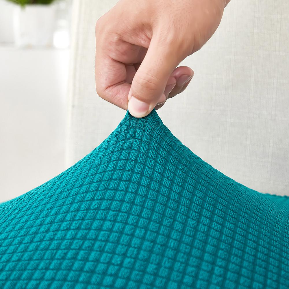 Waterproof Dining Chair Cover Easy Fitted Stretch Jacquard Bar Stools Seat Cover