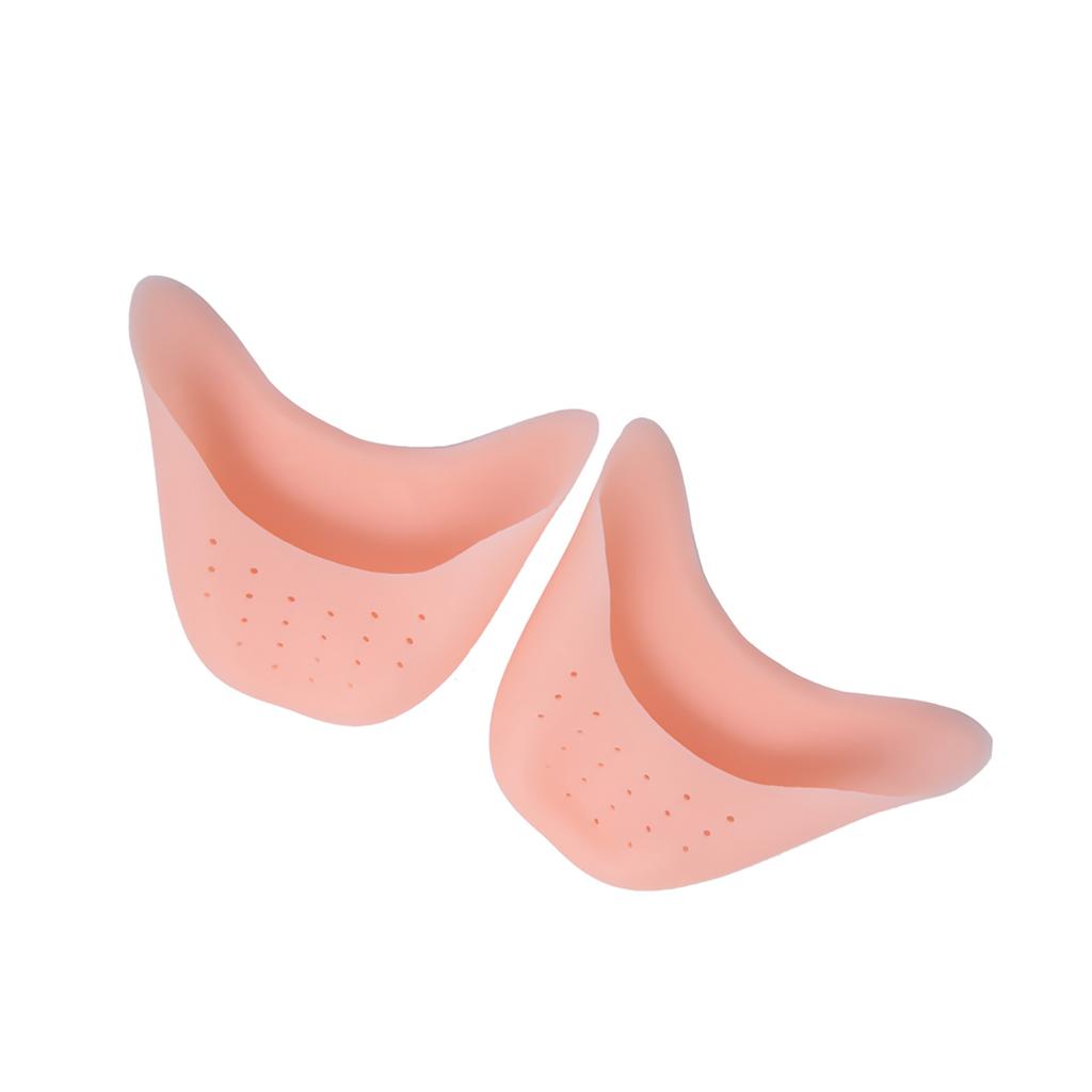 1 пара силиконовых мягких балетных пуантов для танцев, защита для пальцев ног, уход за ногами, плоть