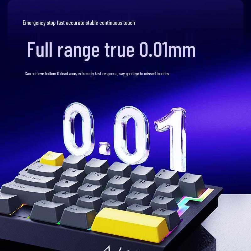 Игровая клавиатура Ajazz AK029 для одной руки, магнитные переключатели Rice, Hi-Fi, 29 клавиш, RGB, настраиваемая, с возможностью горячей замены