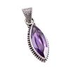 Natural Alexandrite Gemstone 925 Solid Sterling Silver Gift Pendant 1.25" T8c33