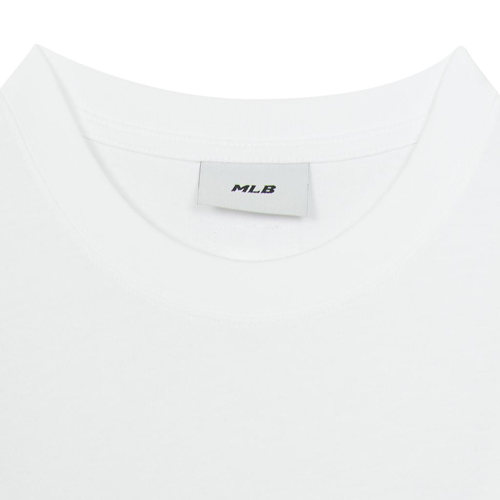 New MLB New York Yankees Basic Collection SS25 T Shirt Unisex Standard White 3ATSB6153-50WHS