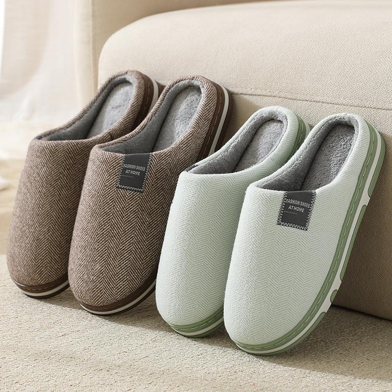 Мужские и женские мягкие плюшевые уютные домашние тапочки легкие дышащие нескользящие тапочки домашние тапочки осень и зима