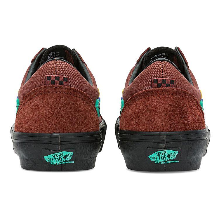 Кроссовки Frog Skateboards x Vans Skate Old Skool Коричневые Унисекс Черные VN0A5FCBY49