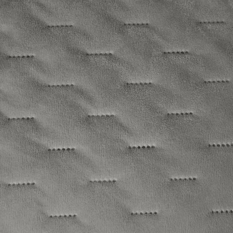 Elegant Bedspread with Dark Gray Trim