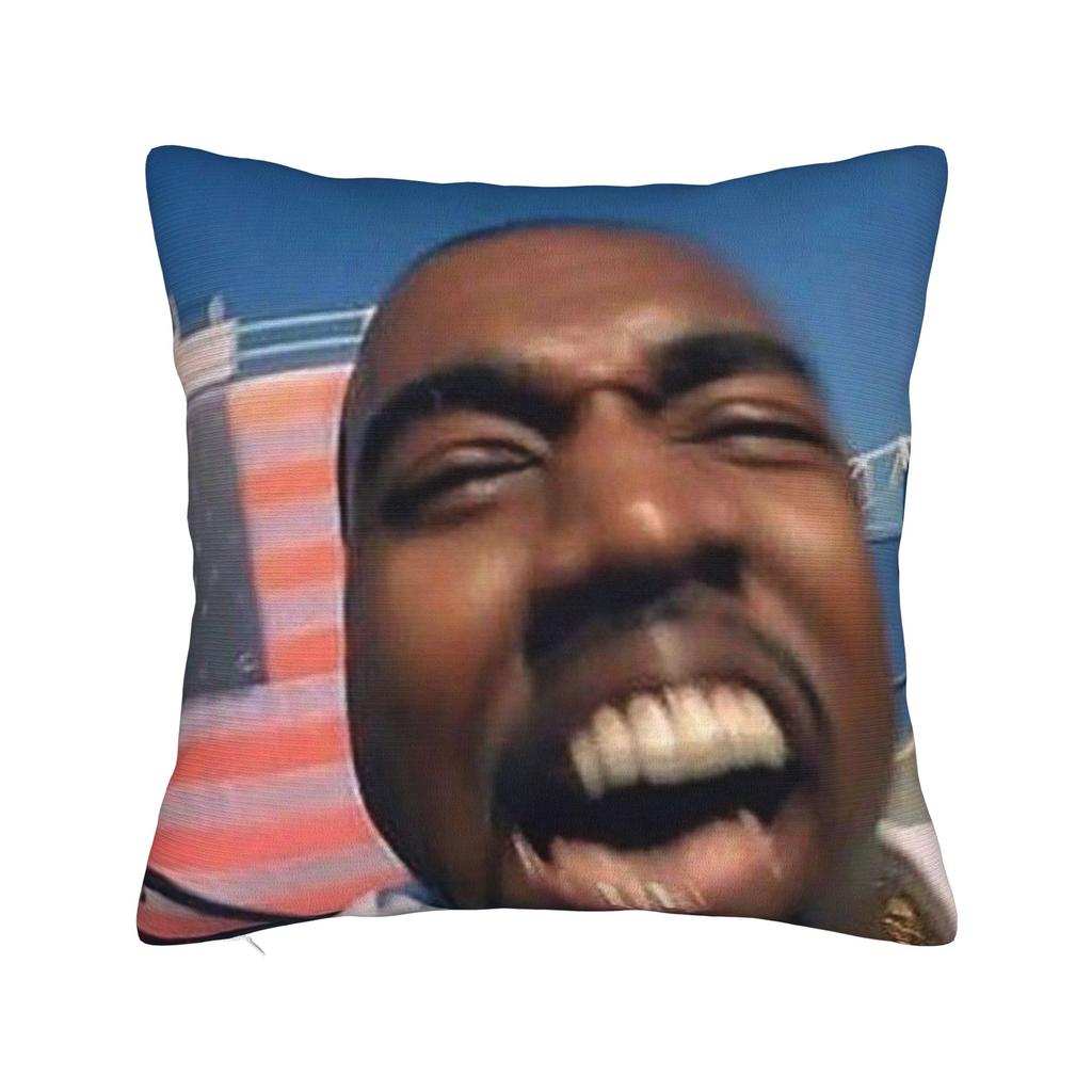 K-kanyes W-wests Забавная Подушка Чехол Аксессуары Мягкая Наволочка Декор Чехол для Подушки-плед Сиденье Разные Размеры